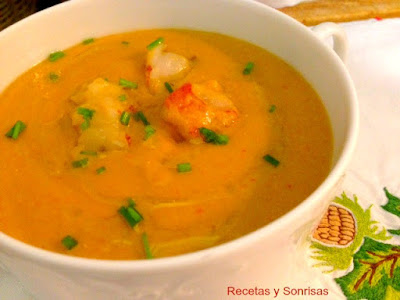 Crema De Gambas 
