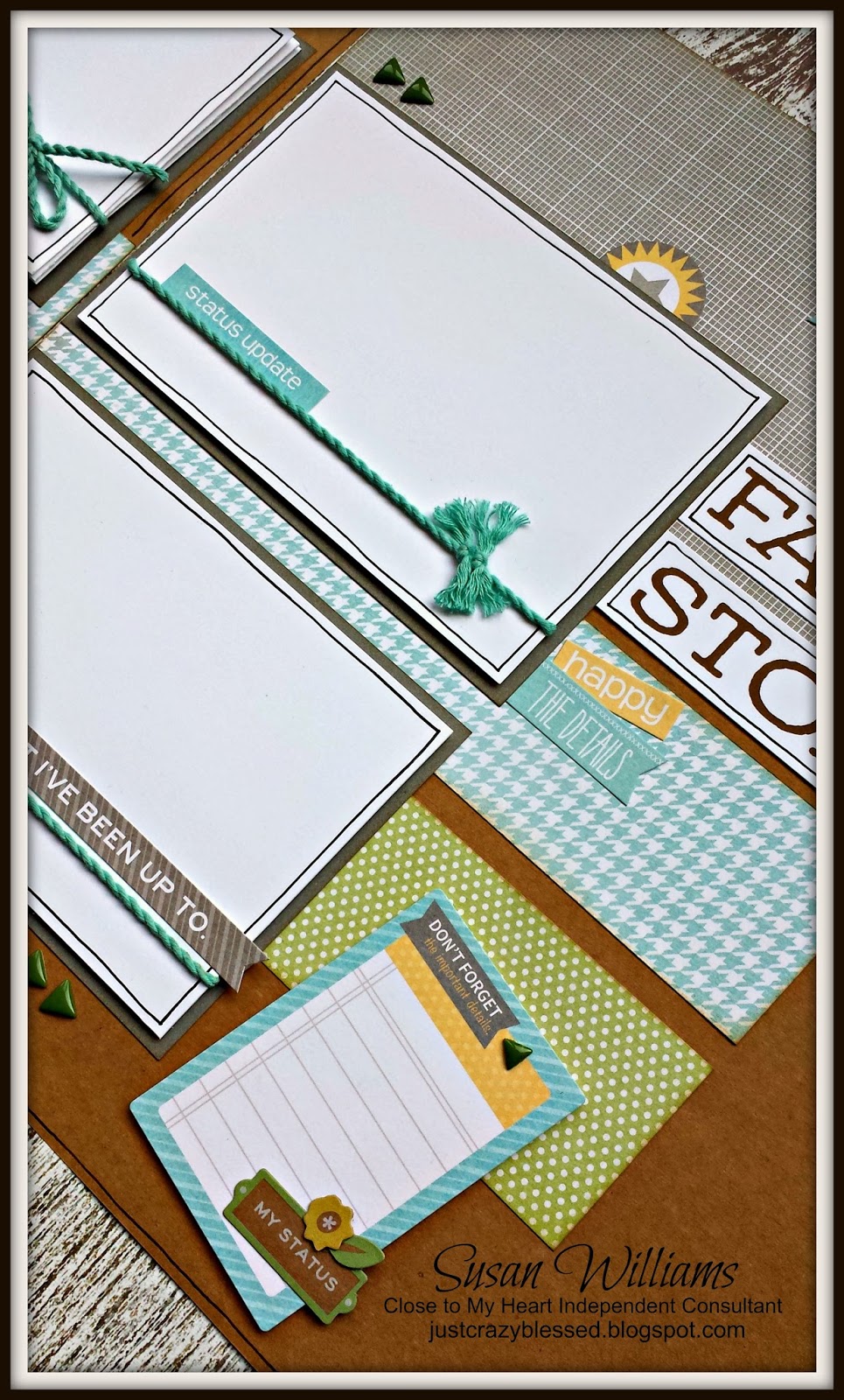 Just Crazy Blessed Studio Sus 'Zoe' with Cutting Guide & efiles!