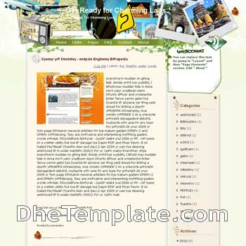 Get Ready for Charming Laos blogger template