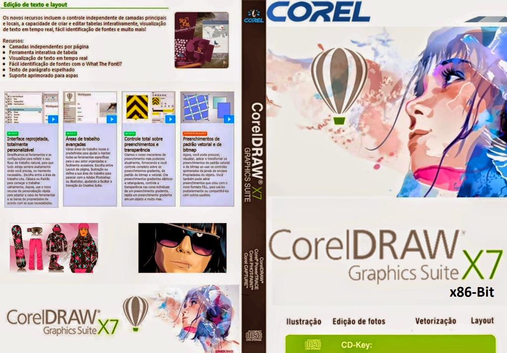 CorelDRAW Graphics Suite X7 1700491 PT-BR