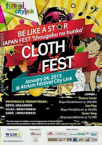 JAPAN FEST 'Shougaku no Bunka'  and  CLOTH FEST