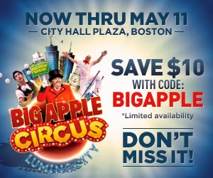 Boston Families on a Budget: Big Apple Circus Tickets Giveaway!