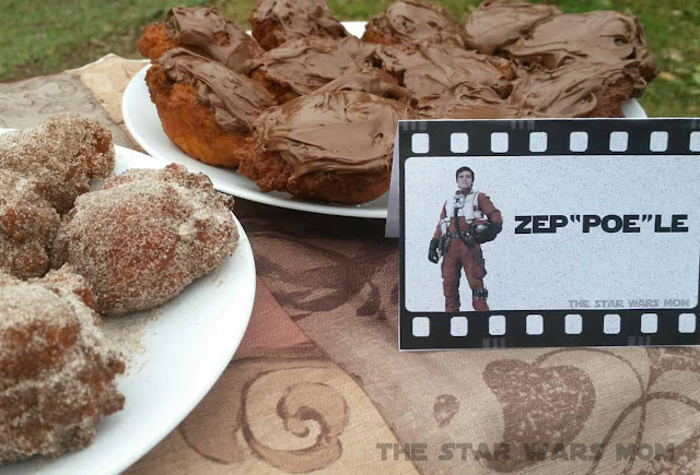 Star Wars Poe Dameron's Zeppole ZepPOEle party food