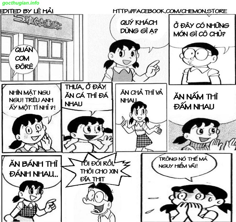 Đôrêmon chế - thằng nguy hiểm vãi