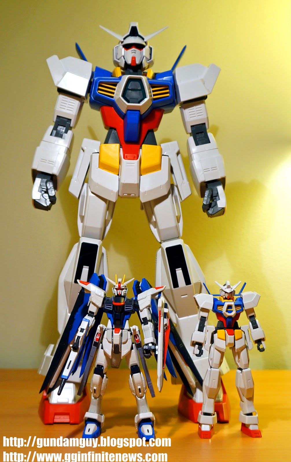 GUNDAM GUY 1/48 Mega Size Gundam AGE1 Normal Straight Build Images