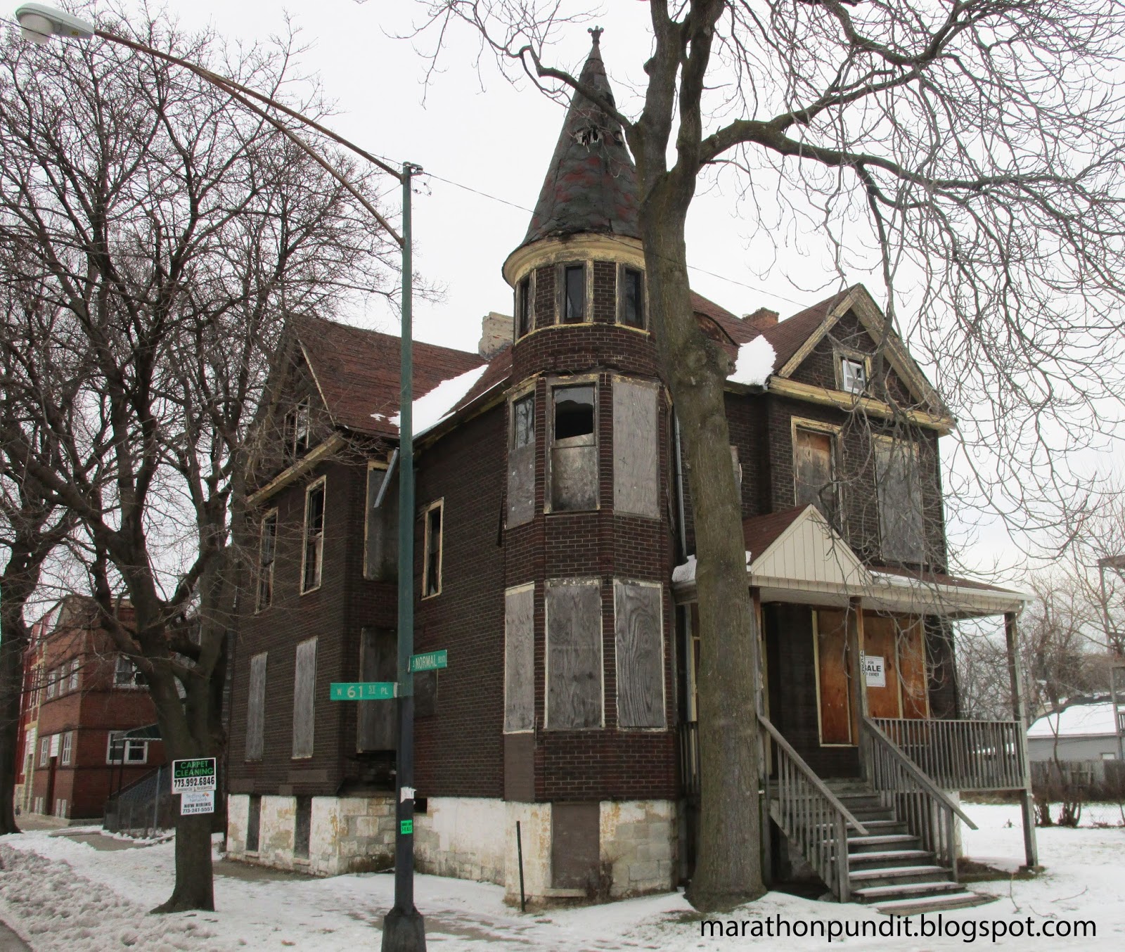 Marathon Pundit (Photos) The abandoned homes of Chicago's violent
