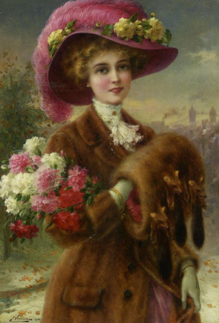 Looks - Woman Victorian painting video to wear - Woman Victorian painting video