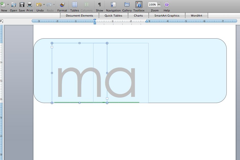 Make graphics in WORD MADE EVERYDAY