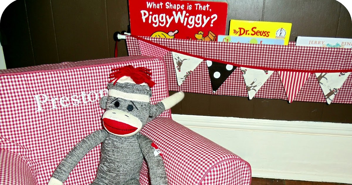 Budget Beautiful Bungalow Preston's Toddler Room {DIY Wall Book Bin}