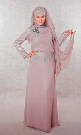 Desain Gaun Muslim Model Terbaru 2015 Desain Gaun Muslim Model Terbaru 2015