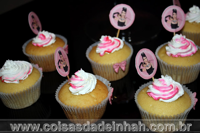 Studio de Moda Joinville Encontro for Ladies do Studio de Moda cupcakes Audrey Hepburn