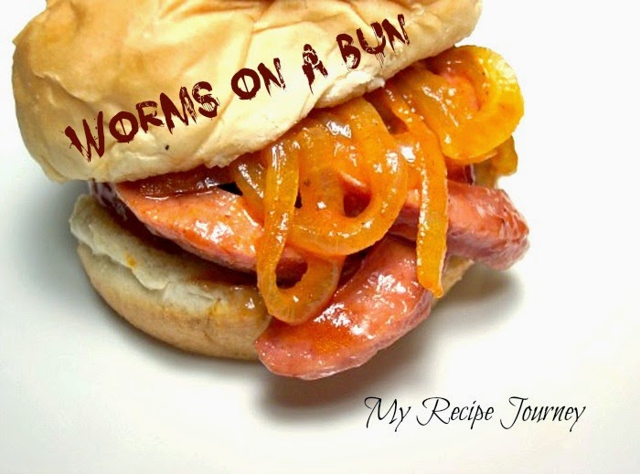 My Recipe Journey Worms on a Bun