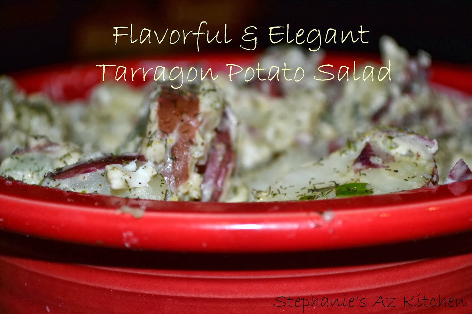 HealthyEatsGirl Tarragon Potato Salad