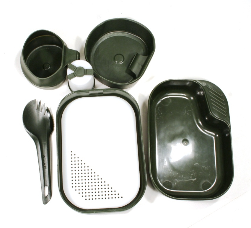 Webbingbabel: Swedish Army Wildo Plastic Mess Kit
