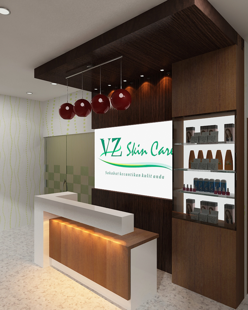 Djong Java Sejahtera Corp. Interior VZ Skin CareJakarta Design