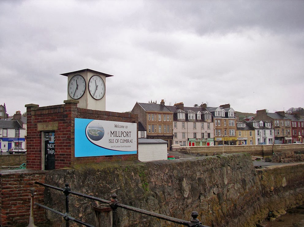 Marc Calhoun Great Cumbrae Millport and Rain
