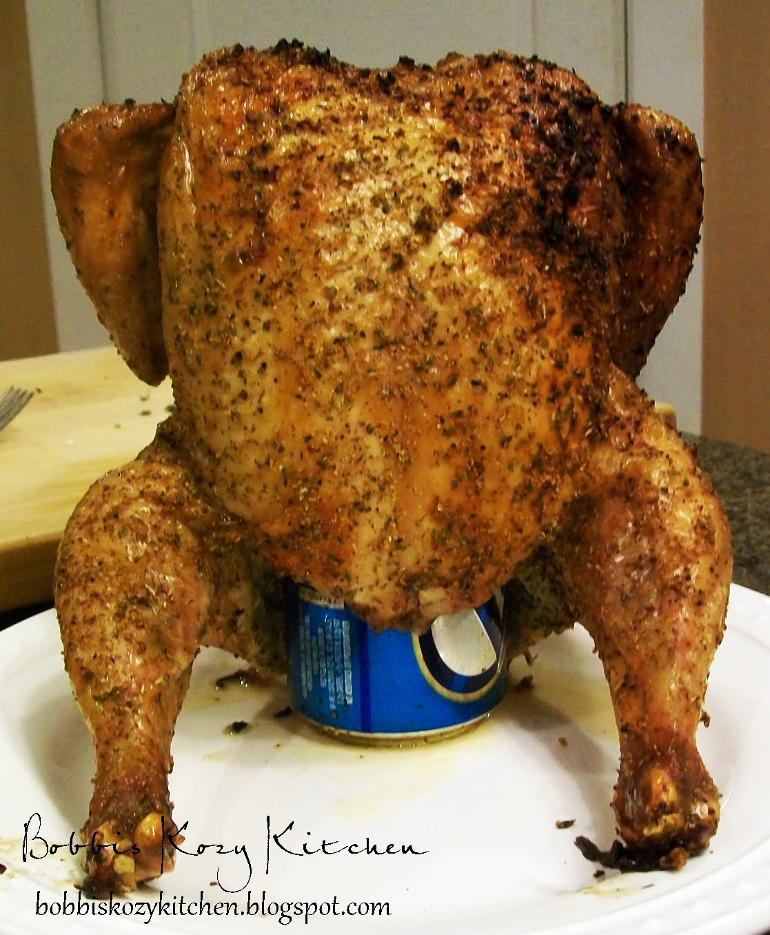 "Beer in the Rear" Chicken Bobbi's Kozy Kitchen