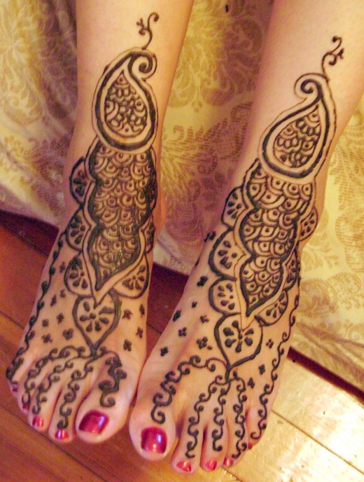 Feet Mehndi Designs for Eid All About