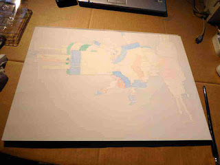 "Buoy Tangle" - Watercolor In Progress "Buoy Tangle" - Watercolor In Progress