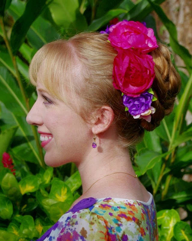 Braids & Hairstyles for Super Long Hair SpanishFlair Flower Bun