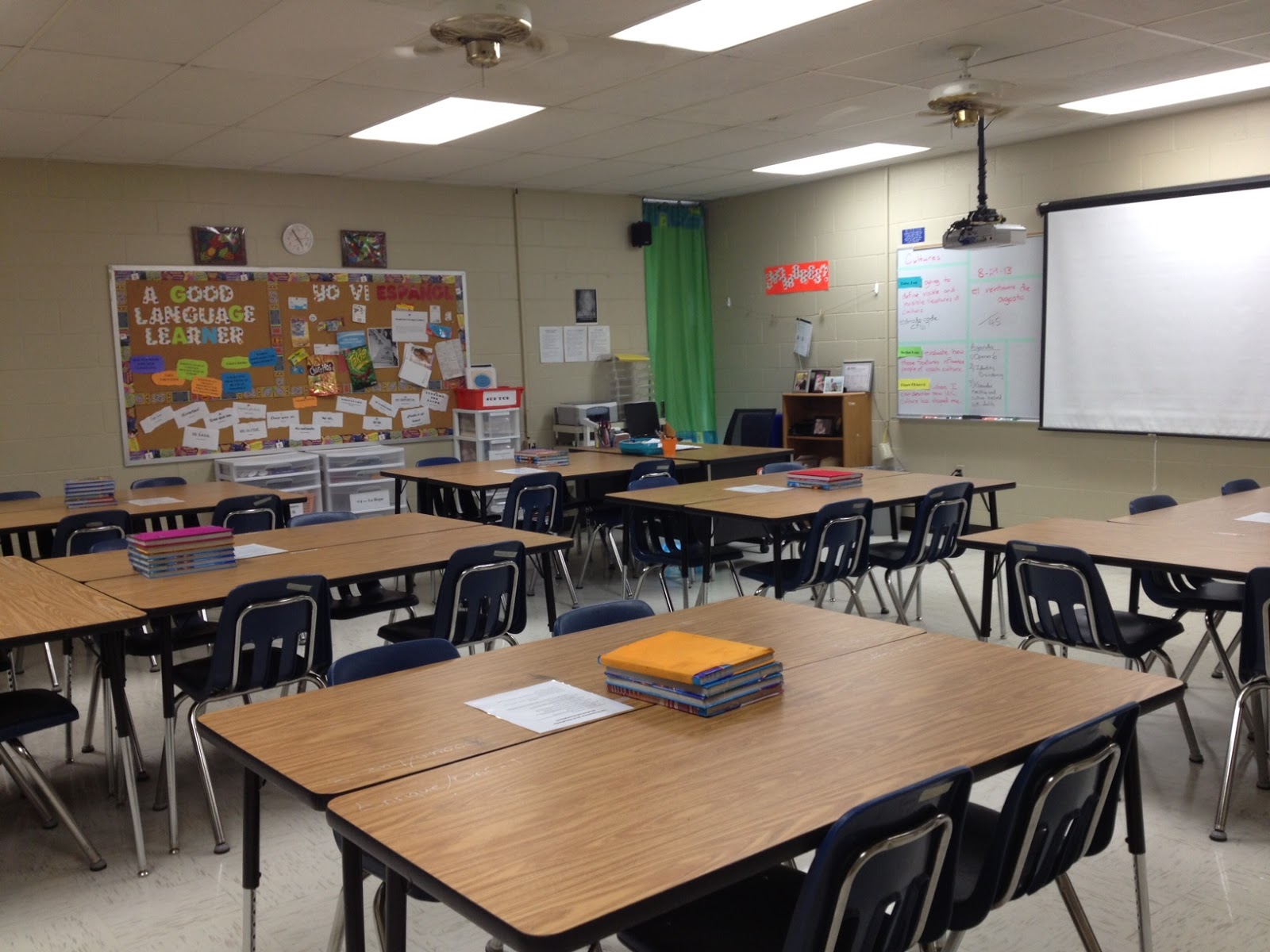 Yo Vi Espanol Bulletin Board Ideas for the Spanish Classroom