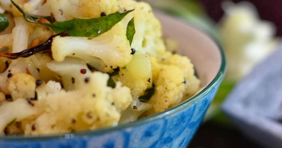 Day 68 Stir fried Cauliflower with Curry leaves & long pepper (South