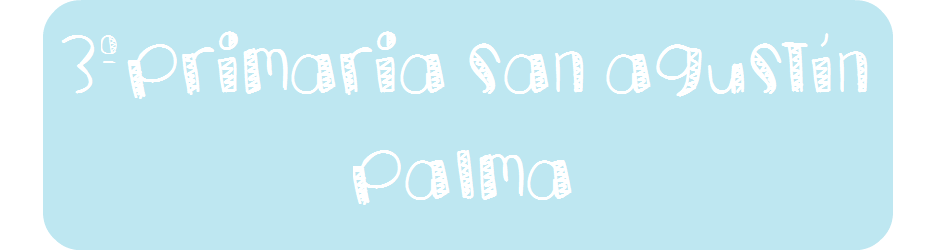 3º PRIMARIA SAN AGUSTIN PALMA 2014/15