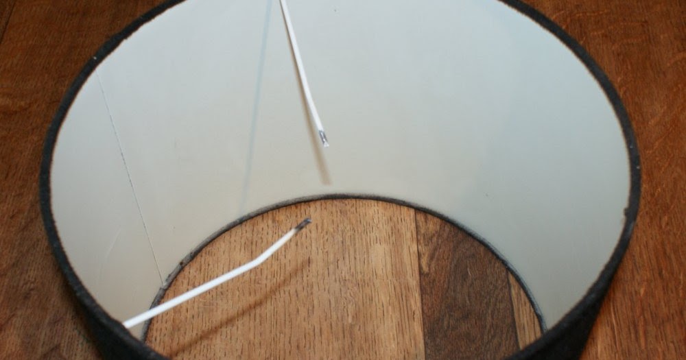 The Shed And Beyond How to fix a lampshade