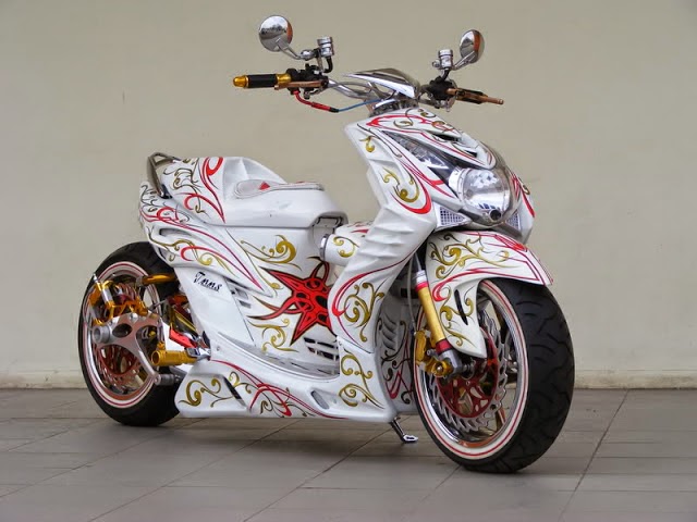 Foto Model Modifikasi Yamaha Mio Soul Air Brush Foto Model Modifikasi Yamaha Mio Soul Air Brush