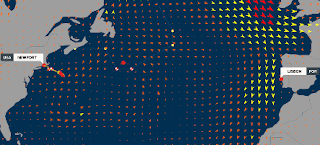 graphic of VOR wind and weather 