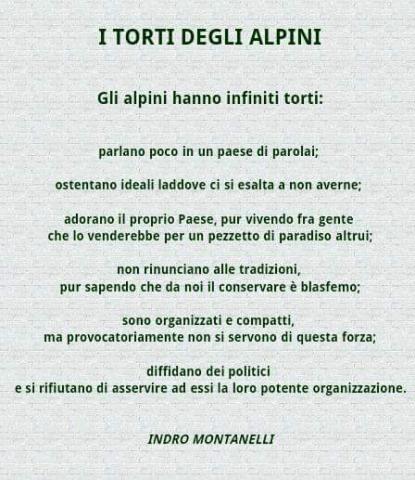 Presentazione degli Alpini