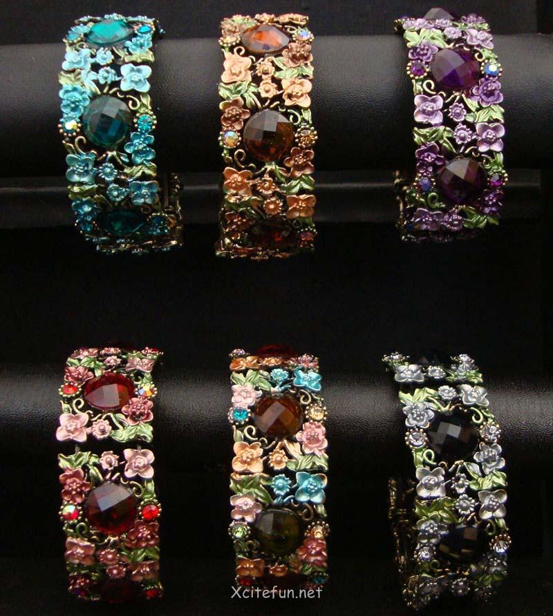Polki Kundan Flowery Bangles Fabulous Collection