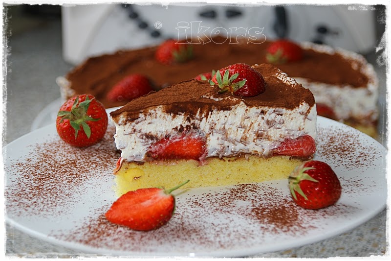 Kochen Meine Leidenschaft Erdbeer Schoko Split Torte