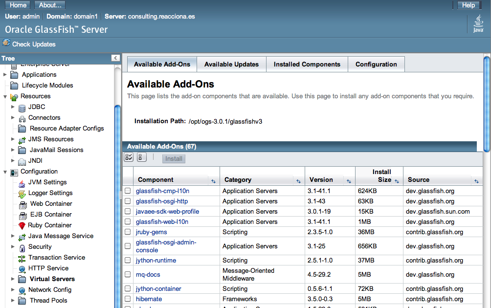 The Grey Blog Upgrading Oracle Glassfish Server to v. 3.0.1