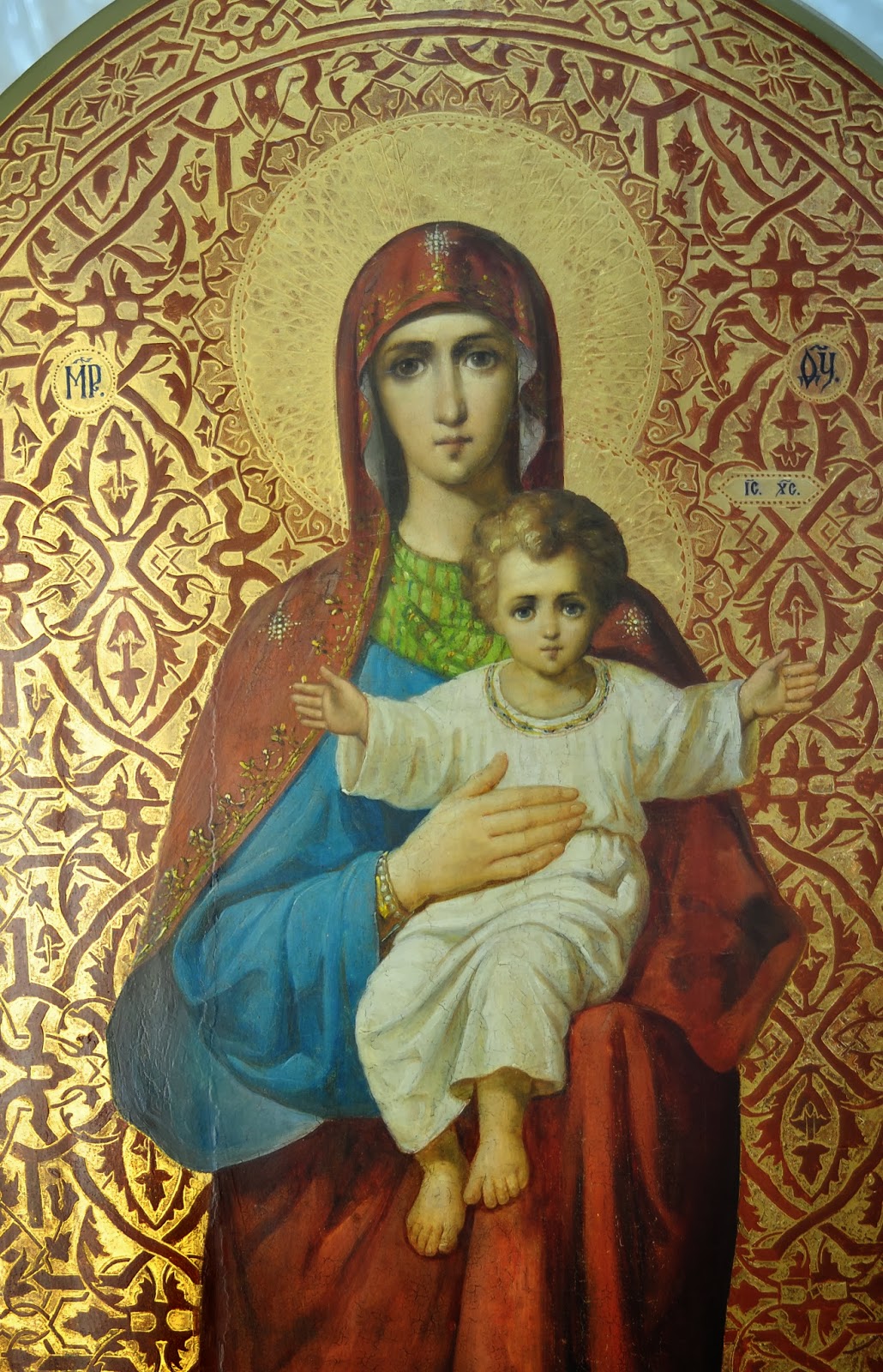 Икона Благодатное небо Васнецов