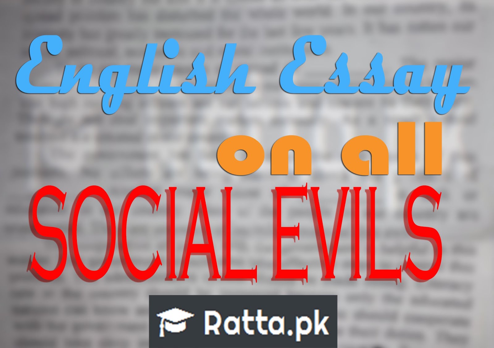 topic english essay