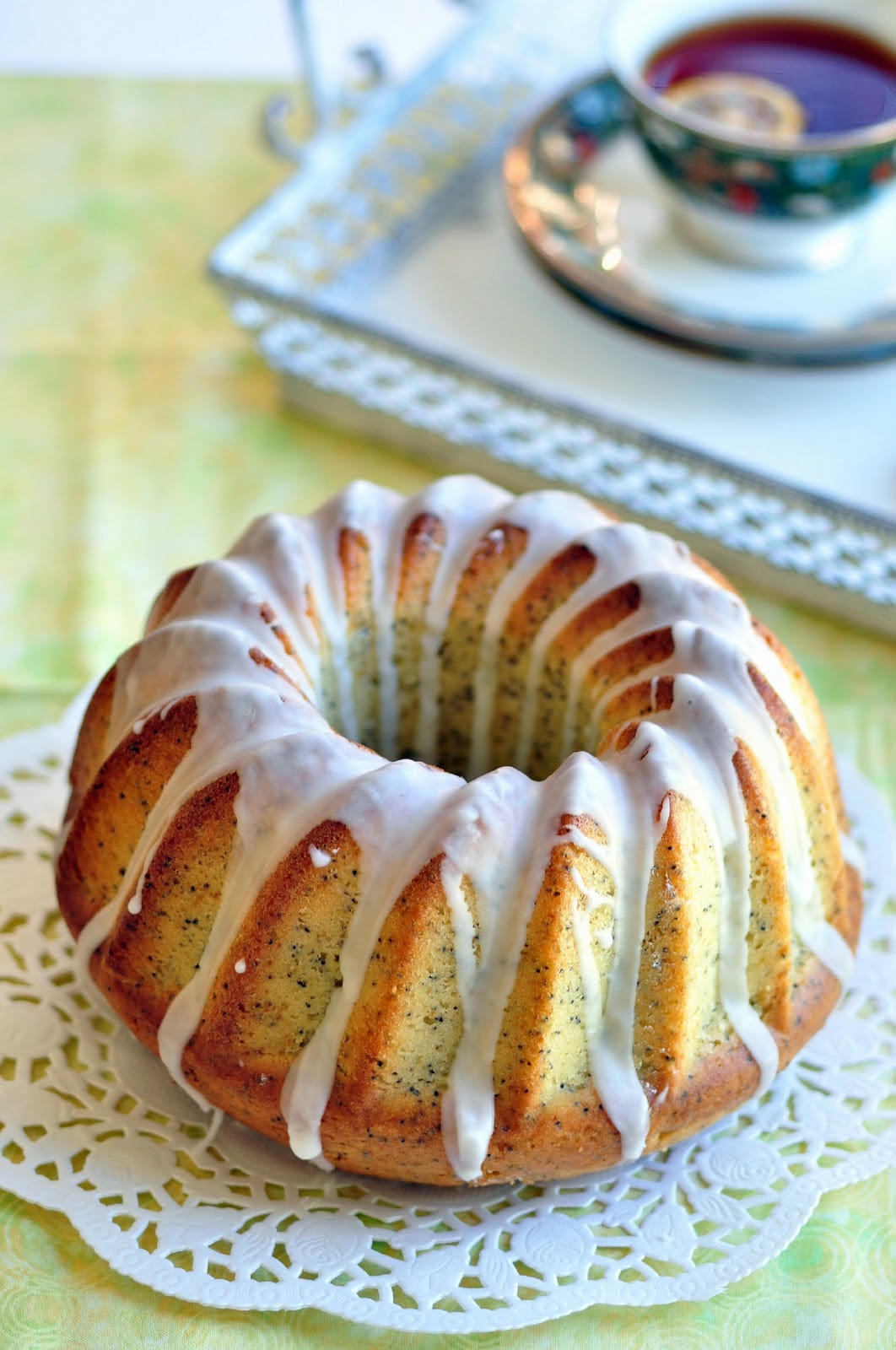 Served with love Lemon Poppy Seed Whipped Cream Cake