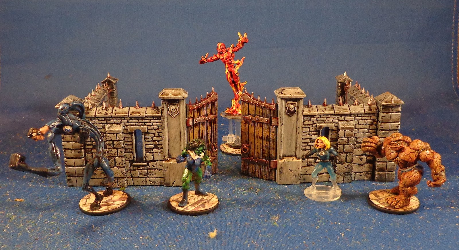 Bob's Miniature Wargaming Blog: 28mm walls