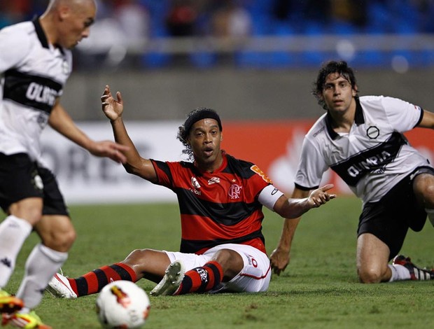 Flamengo 3 x 3 Olimpia pela Libertadores 2012