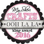 My Sheri Crafts Blog Award