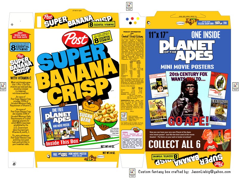 representacion digital II caja de cereal