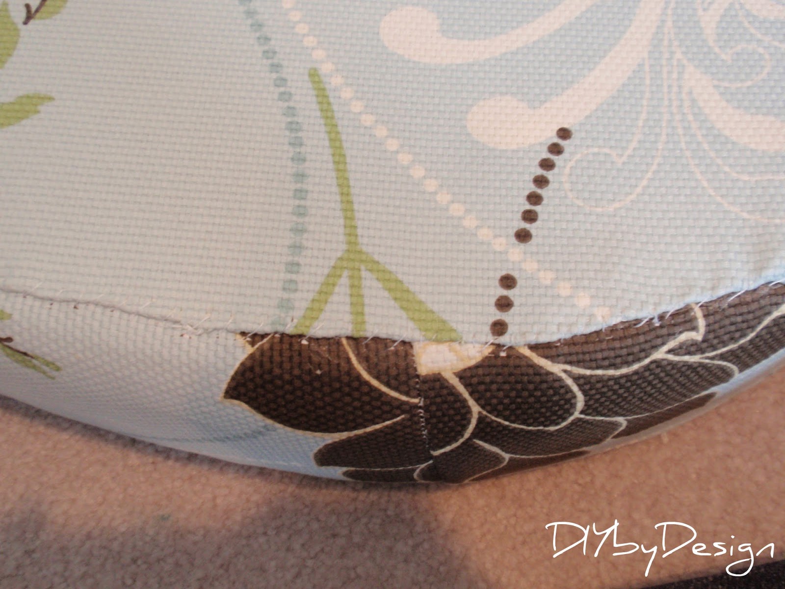 DIY by Design How to Sew a Box Cushion Cover