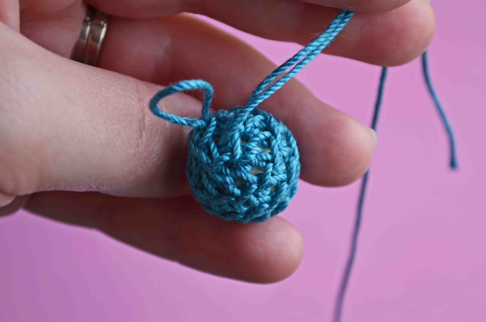 Jaime D. Designs Crocheted Teething Necklace