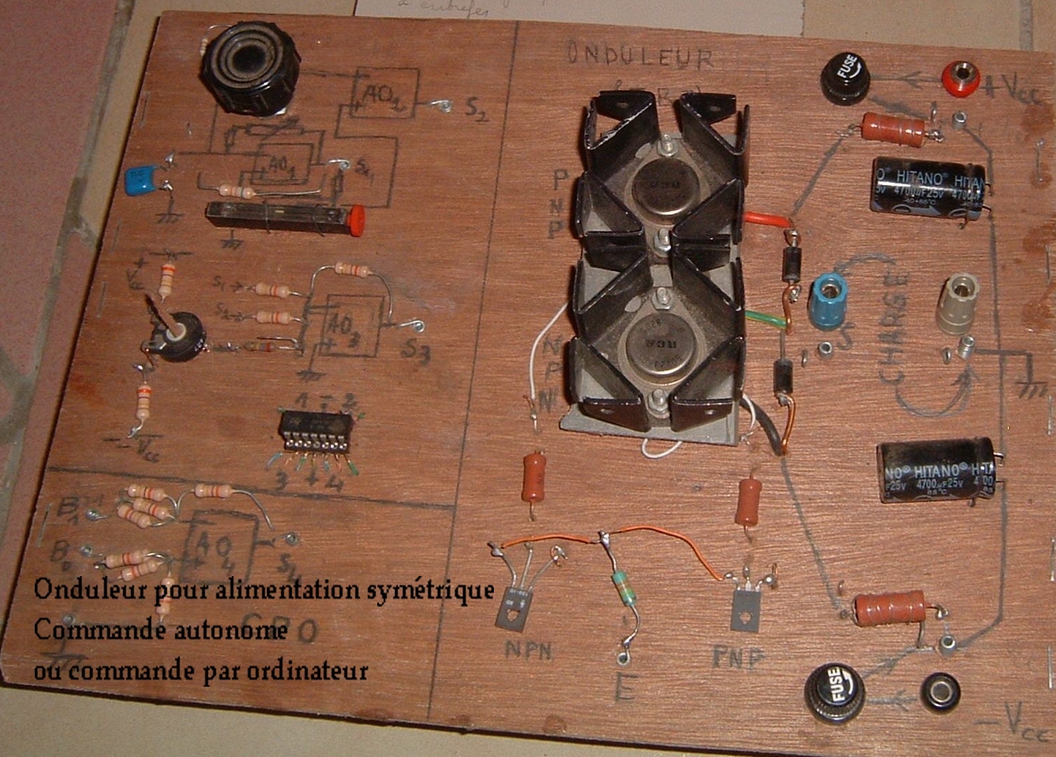 comment construire onduleur