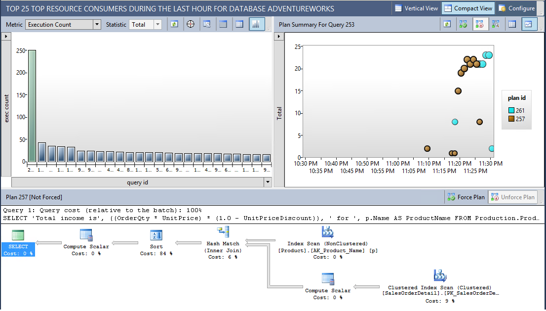 MatticusAU Blog: SQL Server 2016: Query Store first looks