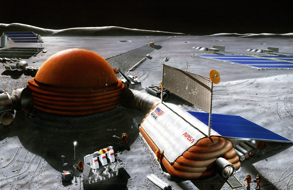 lander - Luna - tipologie di missione e idea per lander - Pagina 10 NASA+moon+base1