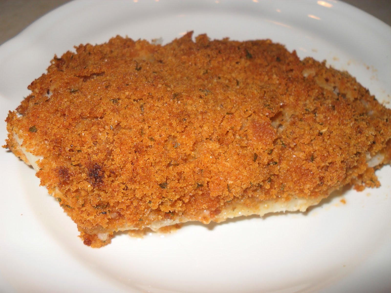 baked breaded fish