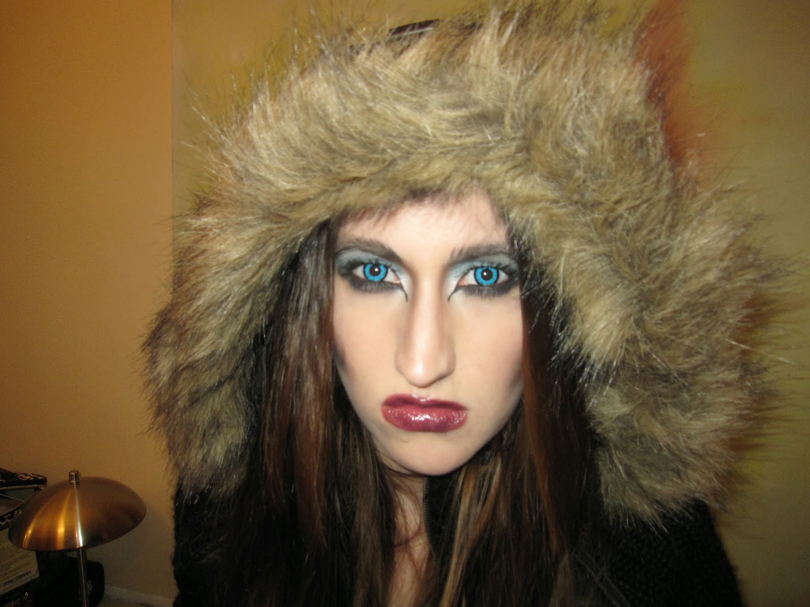 onenac Review Spooky Eyes Wizard Blue Contact Lenses Halloween