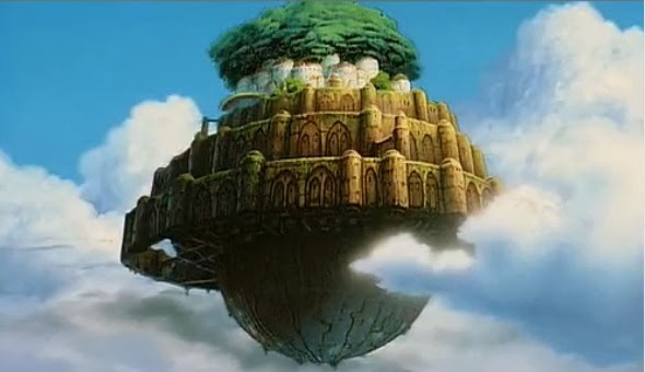 空中庭園と幻の飛行船 天空の城ラピュタの原作はガリバー旅行記 なのか