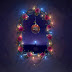 Kerst achtergrond met kerstversiering